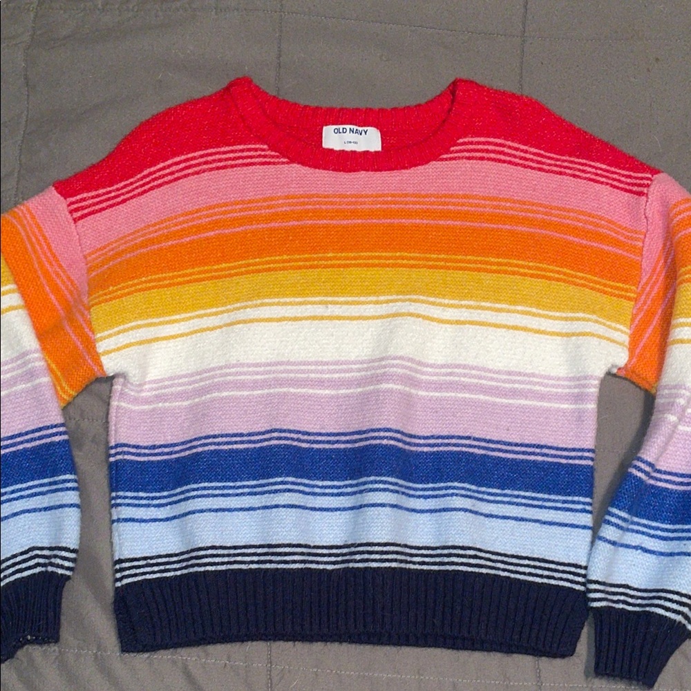 Cute Kids Rainbow Sweater
